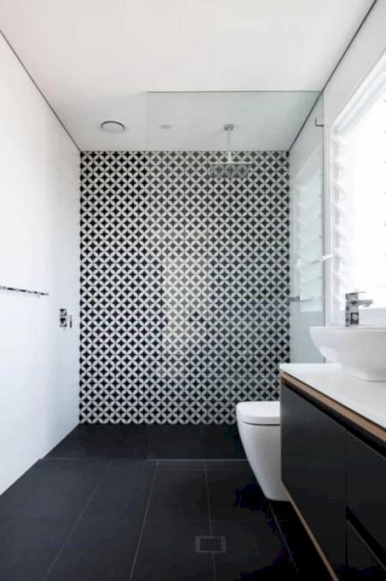 Bathroom Tiles with Black and White Tiles Bathroom Tiles with Black and White Tiles