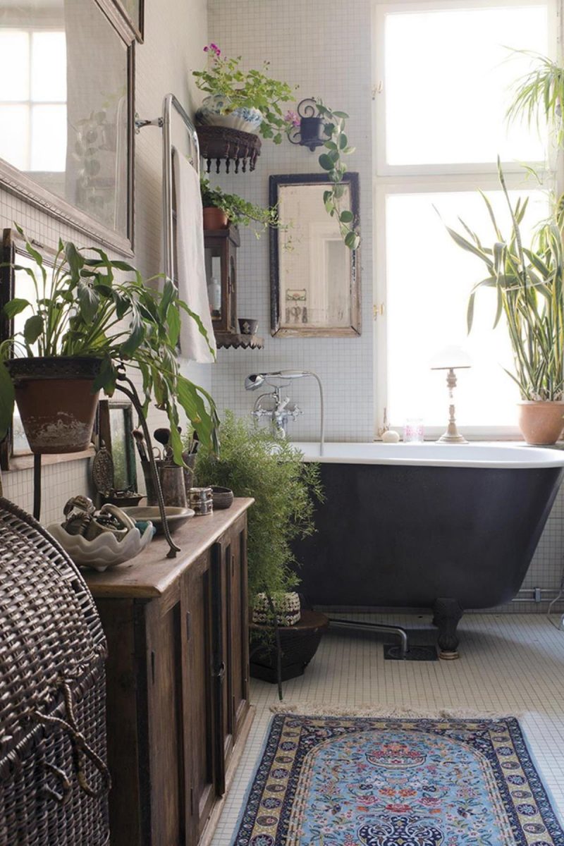 Relaxing Bohemian Bathroom Relaxing Bohemian Bathroom
