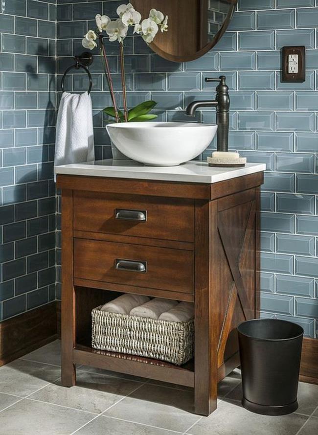 blue rustic bathroom blue rustic bathroom