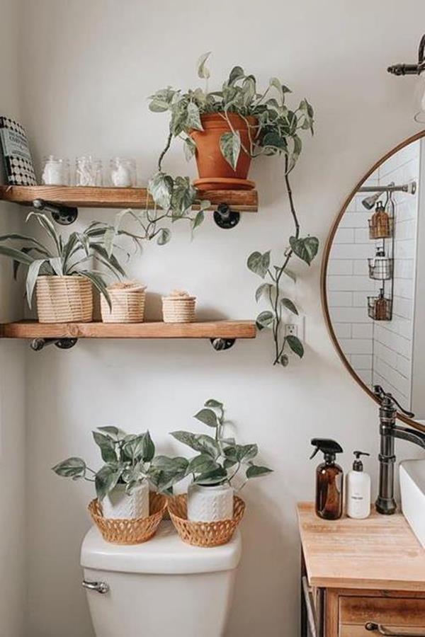 Creating A BudgetFriendly Boho Farmhouse Bathroom