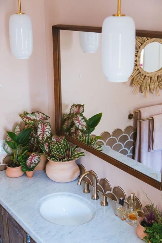 Creating A BudgetFriendly Boho Farmhouse Bathroom