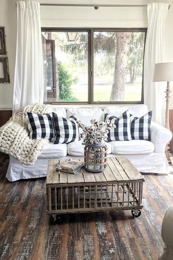 Rustic Farmhouse Living Room Rustic Farmhouse Living Room