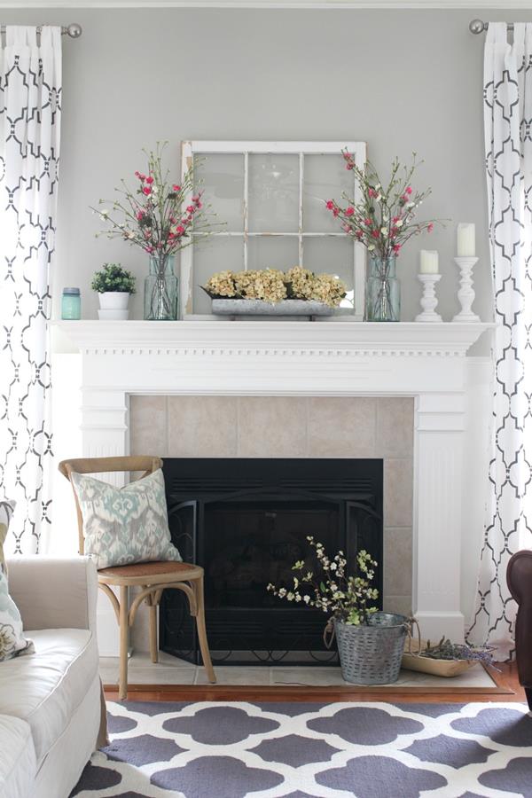 Rustic Mantel Decor Rustic Mantel Decor